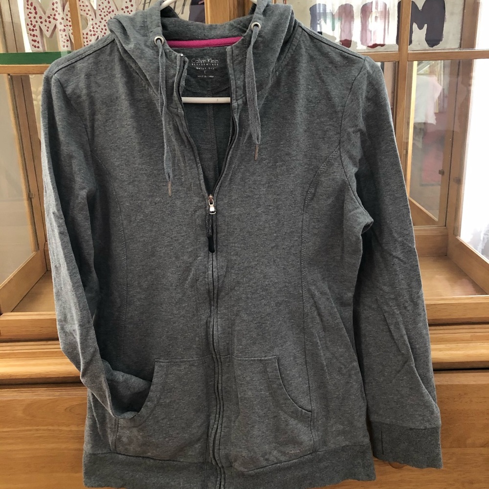 Calvin Klein zip up hoodie